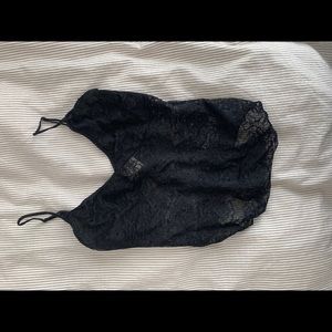 Lace body suit